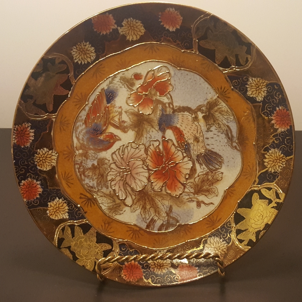 Rare Royal Satsuma plate | 8/10